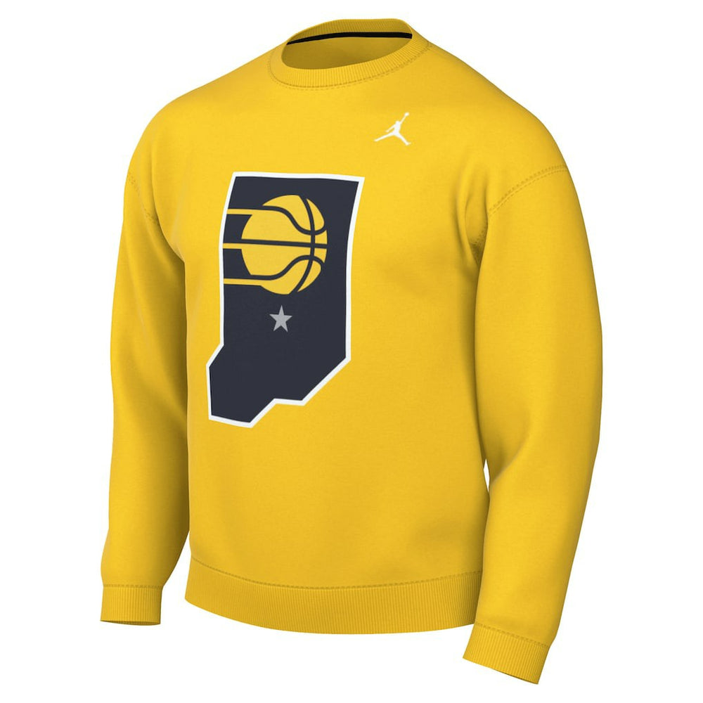 Gold Indiana Pacers Jordan Brand Statement Edition Sweatshirt | NBA