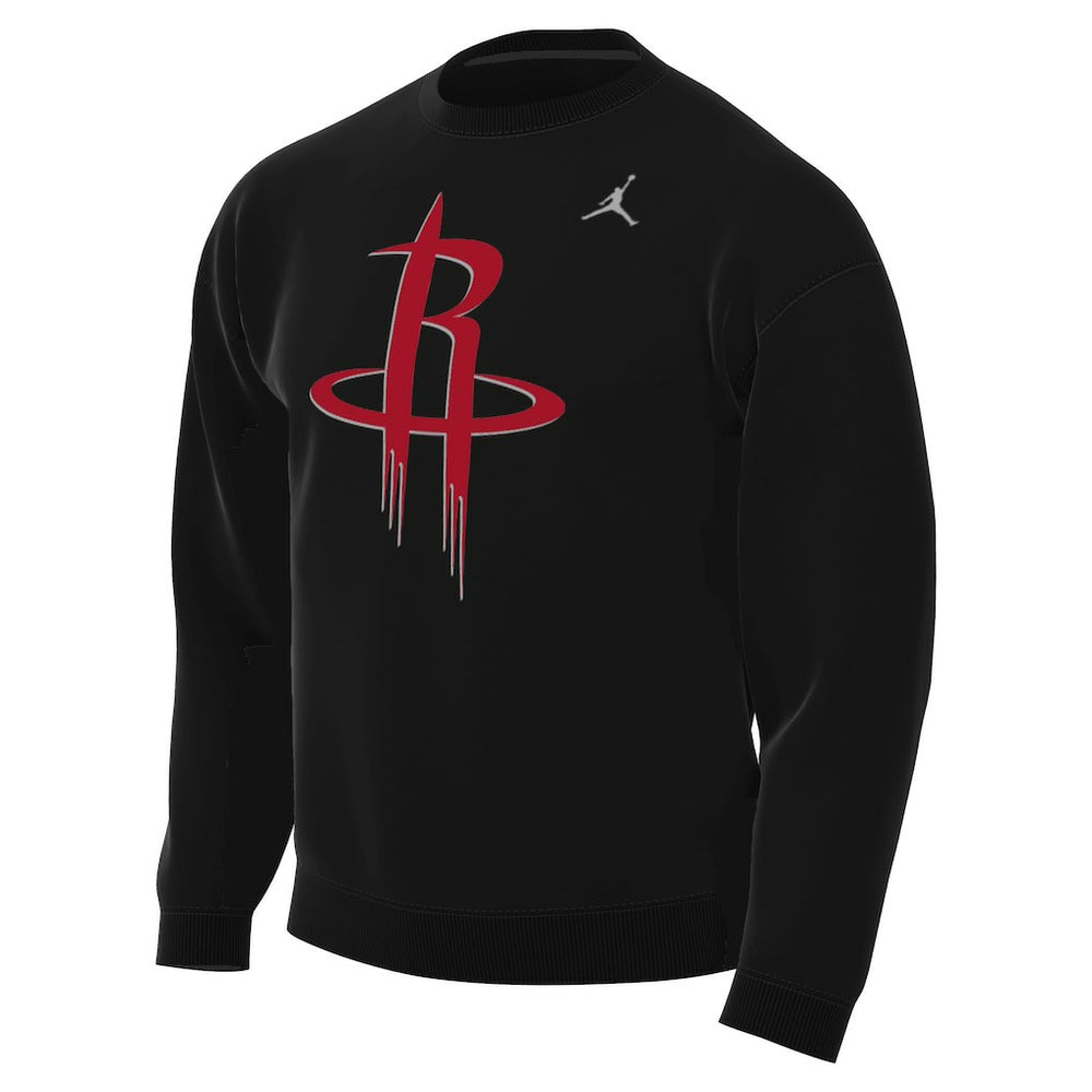 Black Houston Rockets Jordan Brand Statement Edition Sweatshirt sale | NBA