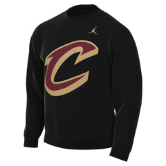 Black Cleveland Cavaliers Jordan Brand Statement Edition Sweatshirt | NBA