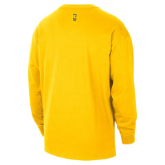 Yellow Charlotte Hornets Jordan Brand 2025/26 City Edition Remix Essential Logo Long Sleeve T-Shirt | NBA