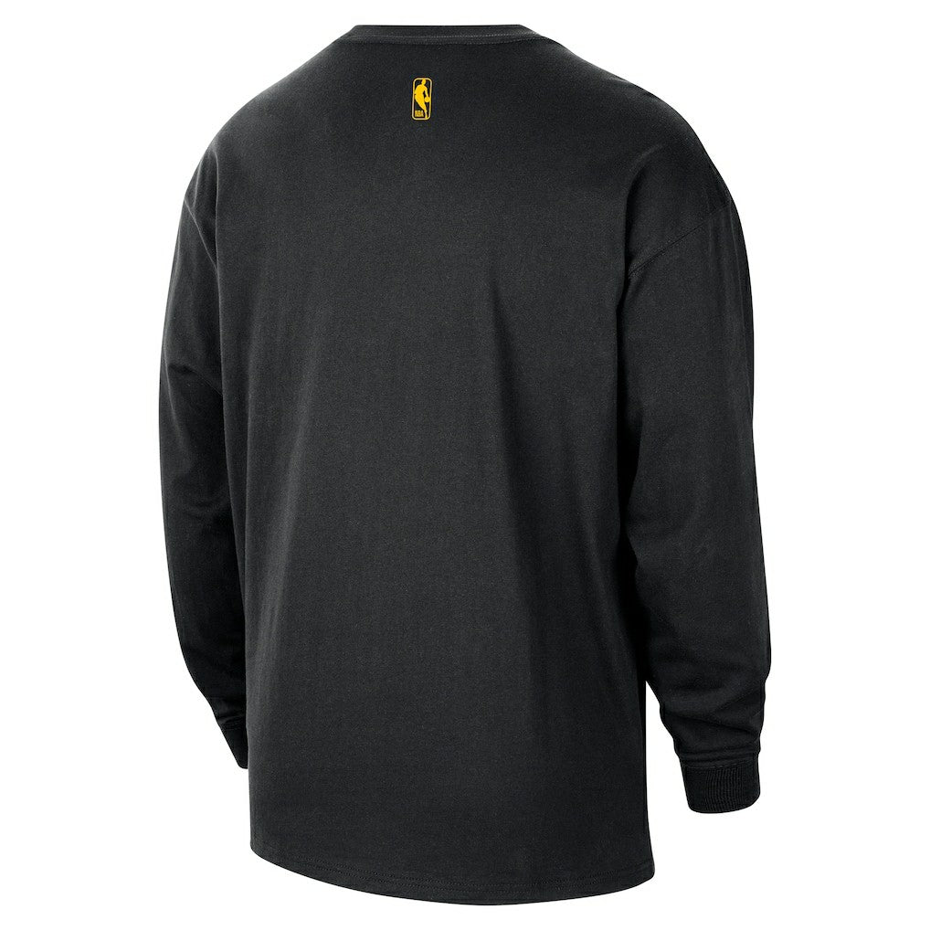 Black Denver Nuggets 2025/26 City Edition Remix Essential Logo Long Sleeve T-Shirt sale | NBA