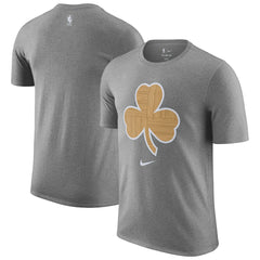 Heather Gray Boston Celtics 2025/26 City Edition Remix Essential Logo T-Shirt | NBA