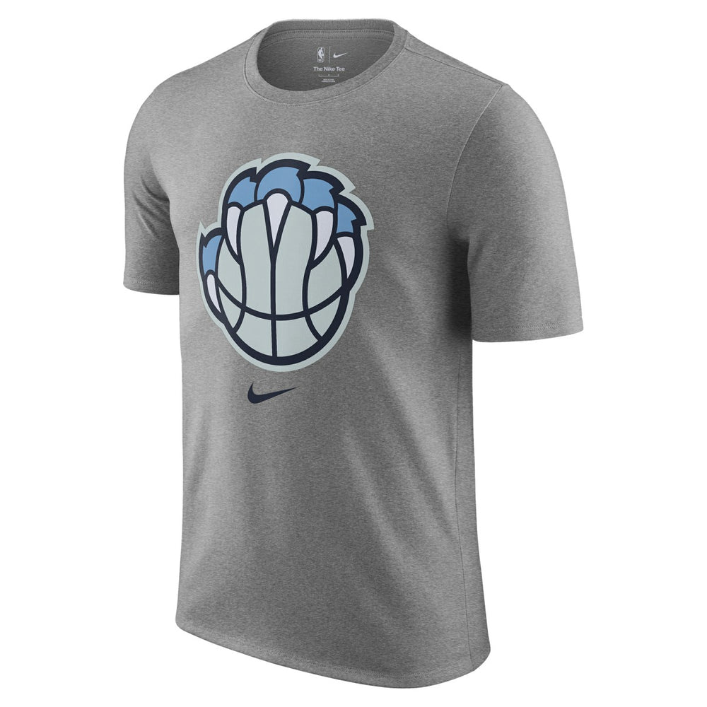 Heather Gray Memphis Grizzlies 2025/26 City Edition Remix Essential Logo T-Shirt | NBA