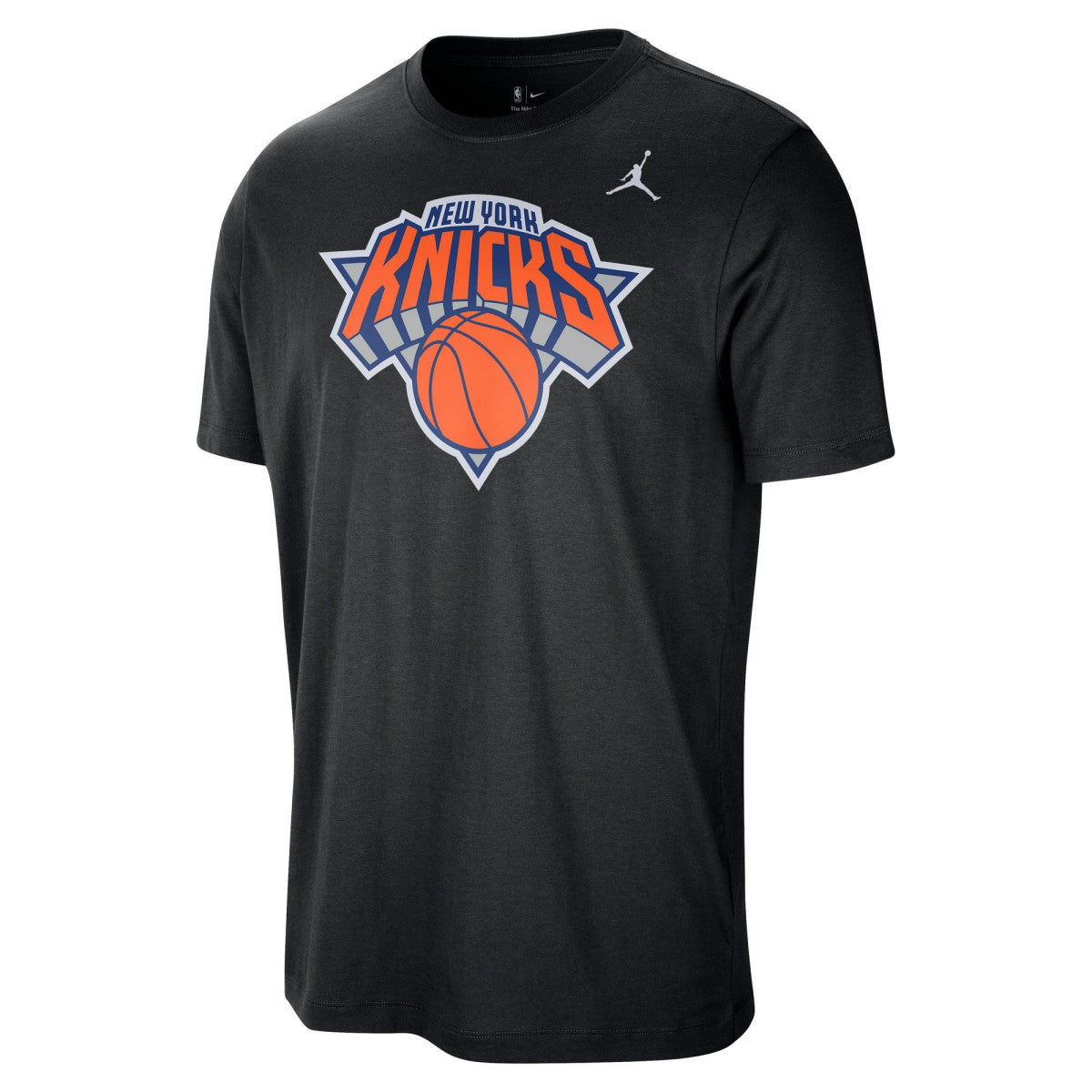 Black New York Knicks Jordan Brand Statement Edition Essential T-Shirt | NBA