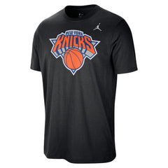 Black New York Knicks Jordan Brand Statement Edition Essential T-Shirt | NBA