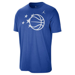 Blue Orlando Magic Jordan Brand Statement Edition Essential T-Shirt | NBA