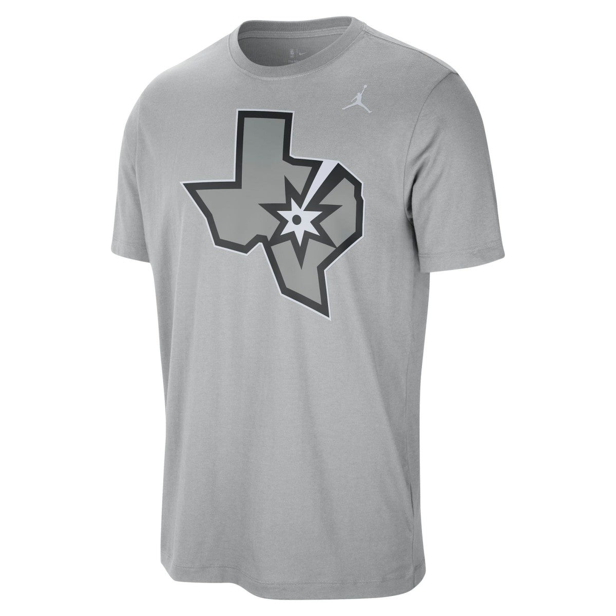 Silver San Antonio Spurs Jordan Brand Statement Edition Essential T-Shirt | NBA