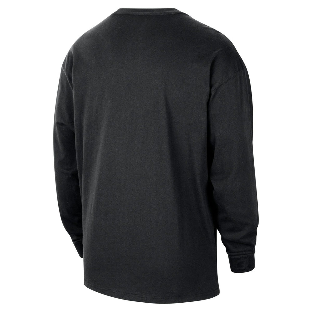 Black Memphis Grizzlies Unisex Classic Edition Hardwood Classics Essential Logo Long Sleeve T-Shirt | NBA