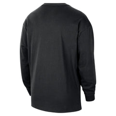 Black Memphis Grizzlies Unisex Classic Edition Hardwood Classics Essential Logo Long Sleeve T-Shirt | NBA
