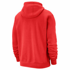 Red Toronto Raptors 2025/26 City Edition Essential Logo Remix Hoodie | NBA