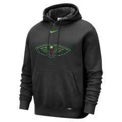 Black New Orleans Pelicans 2025/26 City Edition Essential Logo Remix Hoodie | NBA