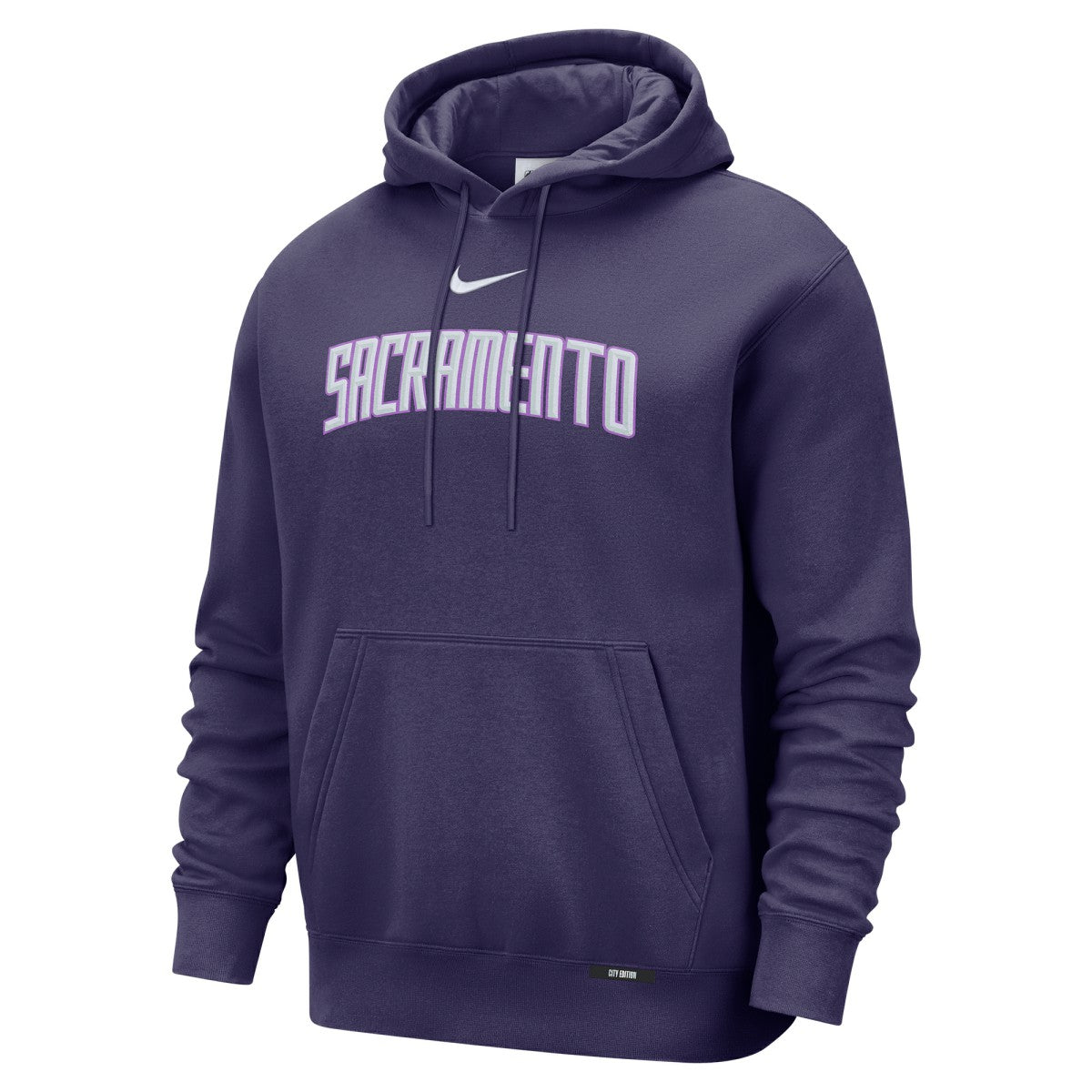 Purple Sacramento Kings 2025/26 City Edition Essential Remix Club Hoodie | NBA