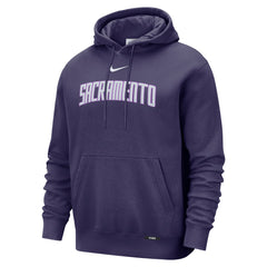 Purple Sacramento Kings 2025/26 City Edition Essential Remix Club Hoodie | NBA