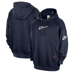 Navy Cleveland Cavaliers Classic Edition Hardwood Classics Premium Club Heavyweight Fleece Hoodie sale | NBA