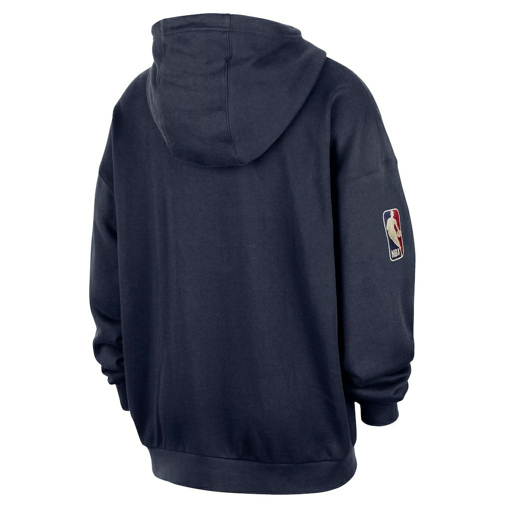 Navy Cleveland Cavaliers Classic Edition Hardwood Classics Premium Club Heavyweight Fleece Hoodie sale | NBA