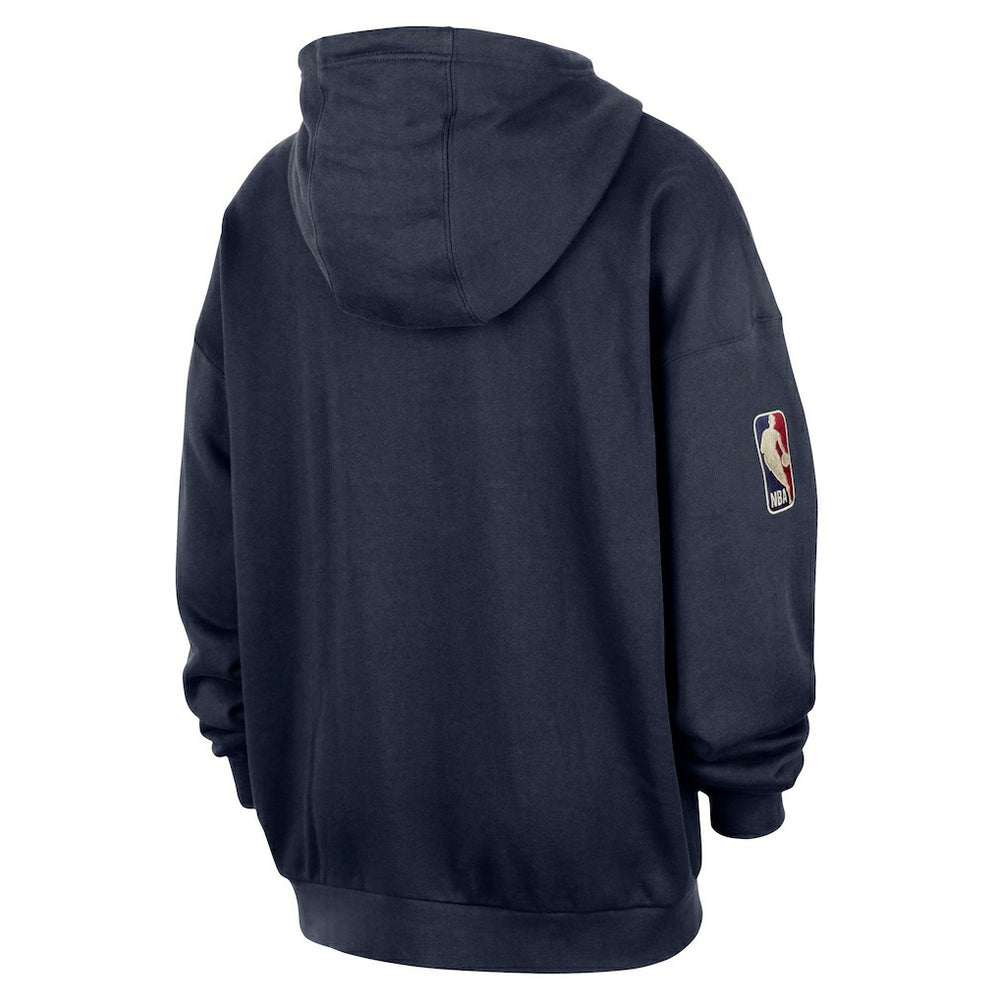 Navy Cleveland Cavaliers Classic Edition Hardwood Classics Premium Club Heavyweight Fleece Hoodie sale | NBA