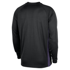 Black Los Angeles Lakers 2025/26 City Edition Authentic Pregame Dri-FIT Long Sleeve Shooting T-Shirt | NBA