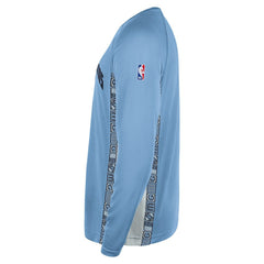 Light Blue Memphis Grizzlies 2025/26 City Edition Authentic Pregame Dri-FIT Long Sleeve Shooting T-Shirt | NBA