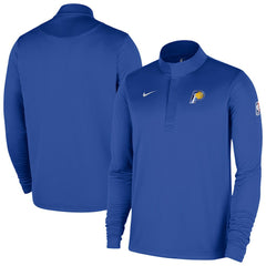 Blue Indiana Pacers 2025/26 City Edition Remix Authentic Coaches Dri-FIT Half-Zip Top | NBA