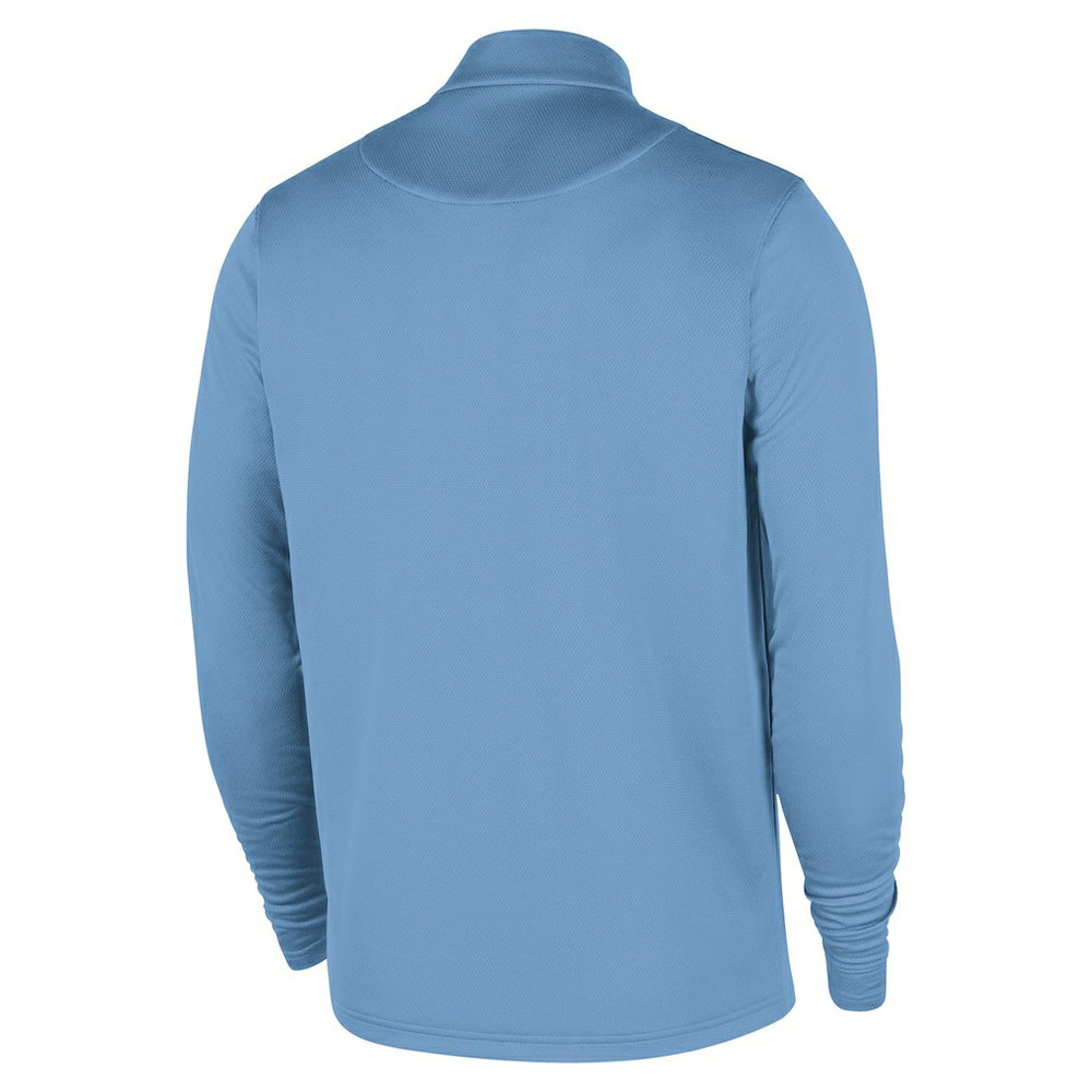 Light Blue Memphis Grizzlies 2025/26 City Edition Remix Authentic Coaches Dri-FIT Half-Zip Top | NBA