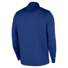 Blue New York Knicks 2025/26 City Edition Remix Authentic Coaches Dri-FIT Half-Zip Top | NBA