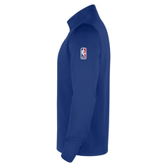 Blue New York Knicks 2025/26 City Edition Remix Authentic Coaches Dri-FIT Half-Zip Top | NBA