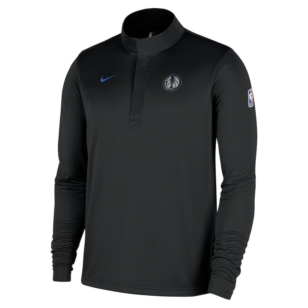 Black Dallas Mavericks 2025/26 City Edition Remix Authentic Coaches Dri-FIT Half-Zip Top sale | NBA