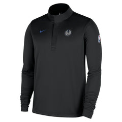 Black Dallas Mavericks 2025/26 City Edition Remix Authentic Coaches Dri-FIT Half-Zip Top sale | NBA