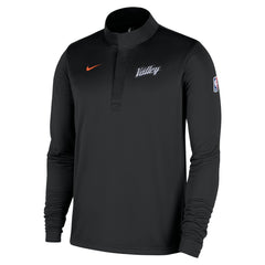 Black Phoenix Suns 2025/26 City Edition Remix Authentic Coaches Dri-FIT Half-Zip Top | NBA