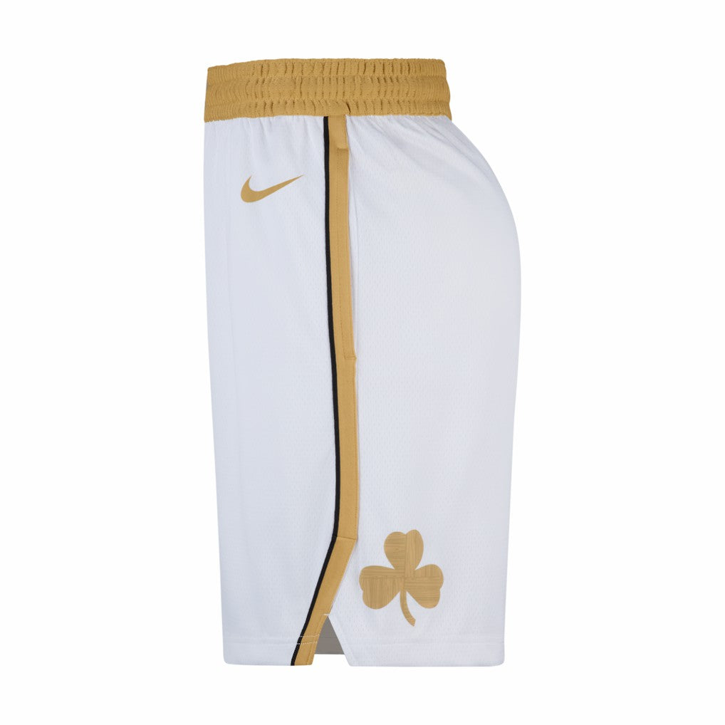 White Boston Celtics 2025/26 City Edition Remix Dri-FIT Swingman Shorts | NBA