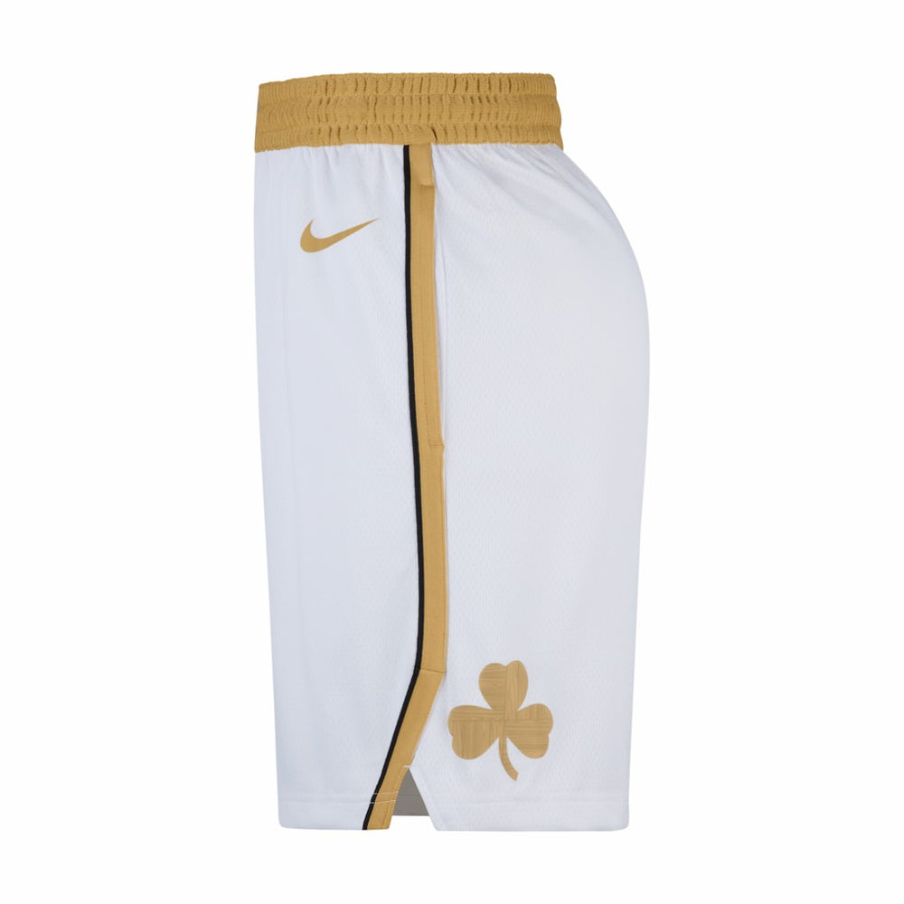 White Boston Celtics 2025/26 City Edition Remix Dri-FIT Swingman Shorts | NBA