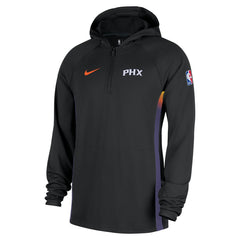 Black Phoenix Suns 2025/26 City Edition Remix Authentic On-Court Quarter-Zip Dri-FIT Hooded Jacket | NBA