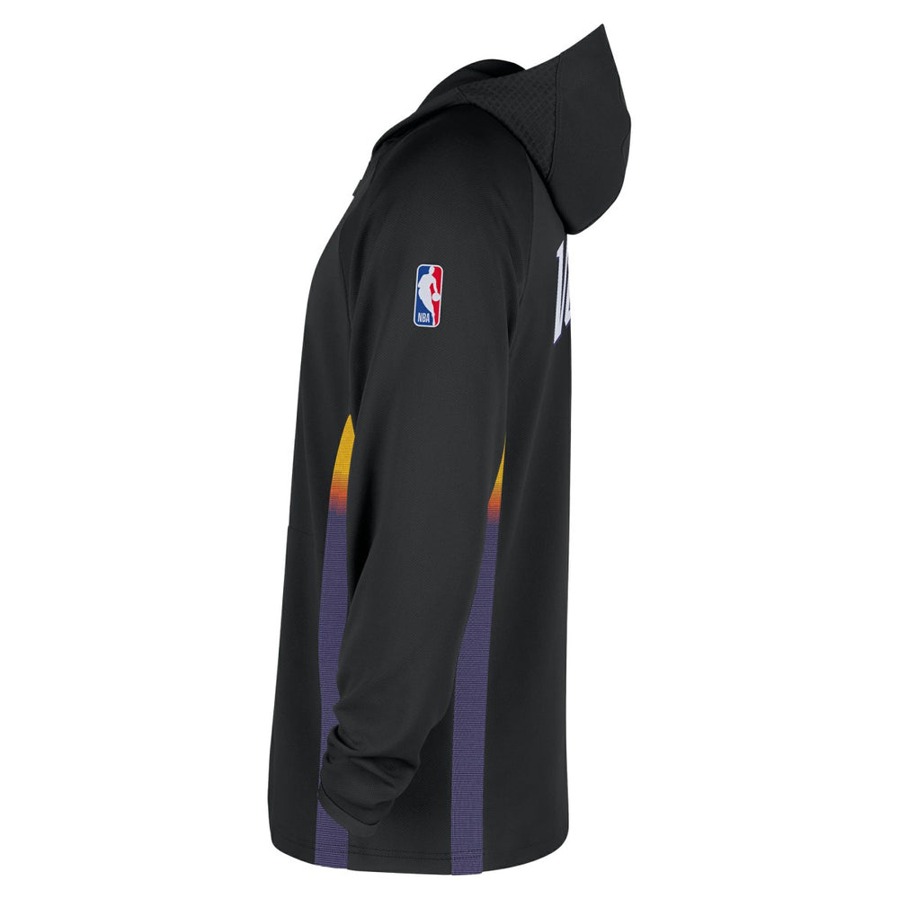 Black Phoenix Suns 2025/26 City Edition Remix Authentic On-Court Quarter-Zip Dri-FIT Hooded Jacket | NBA