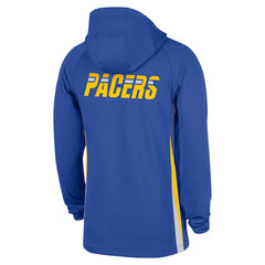 Blue Indiana Pacers 2025/26 City Edition Remix Authentic On-Court Quarter-Zip Dri-FIT Hooded Jacket | NBA
