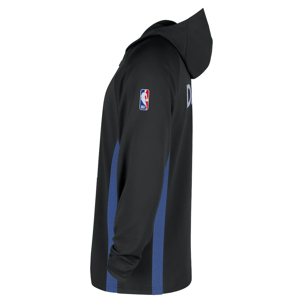 Black Dallas Mavericks 2025/26 City Edition Remix Authentic On-Court Quarter-Zip Dri-FIT Hooded Jacket sale | NBA