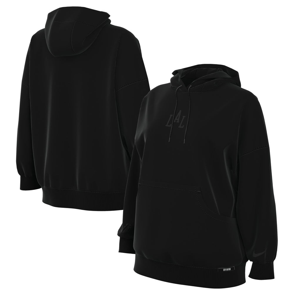 Black Los Angeles Lakers Women's 2025/26 City Edition Remix Premium Fleece Hoodie | NBA