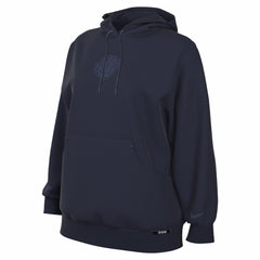 Navy Memphis Grizzlies Women's 2025/26 City Edition Remix Premium Fleece Hoodie | NBA
