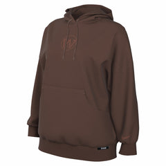 Brown Golden State Warriors Women's 2025/26 City Edition Remix Premium Fleece Hoodie sale | NBA