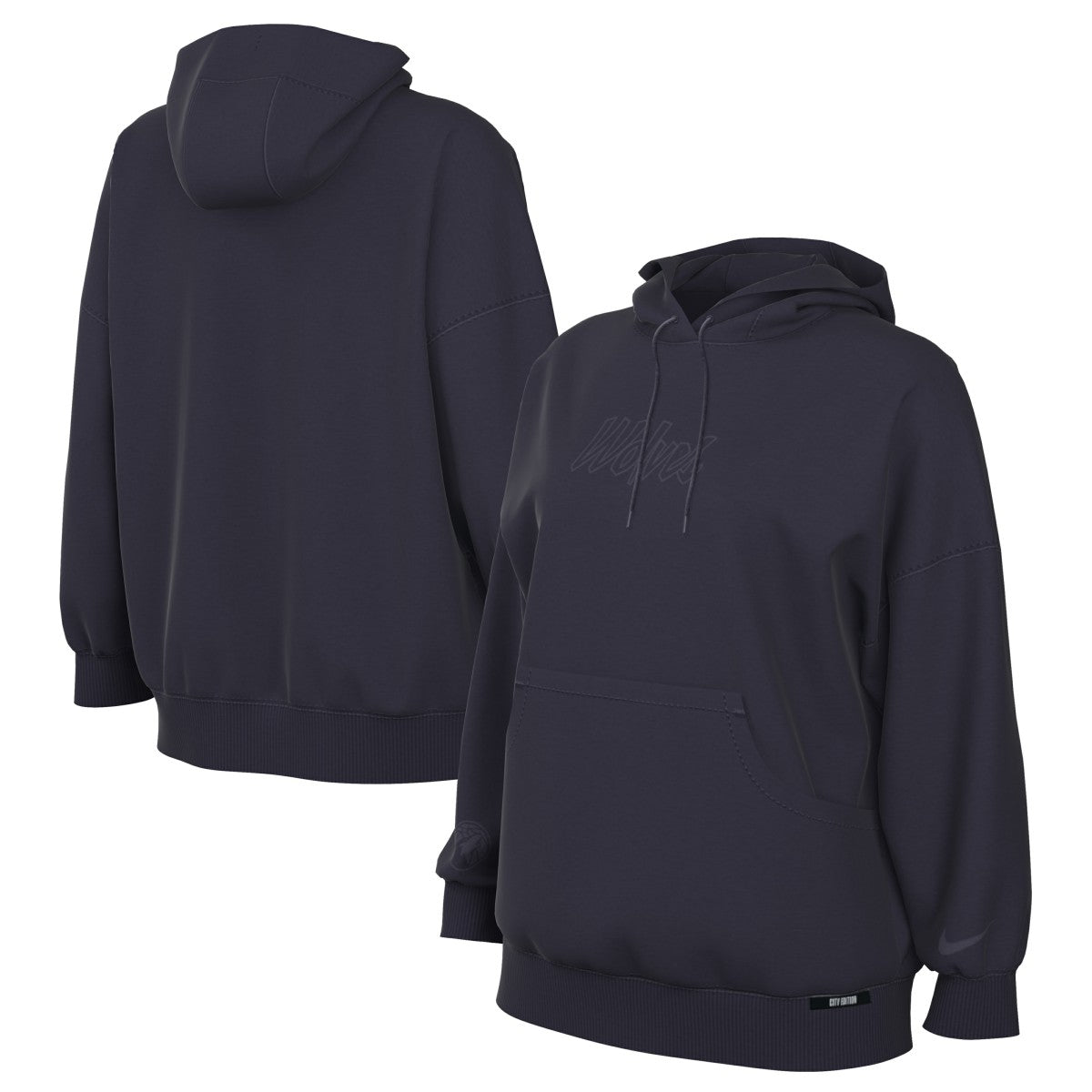 Purple Minnesota Timberwolves Women's 2025/26 City Edition Remix Premium Fleece Hoodie | NBA