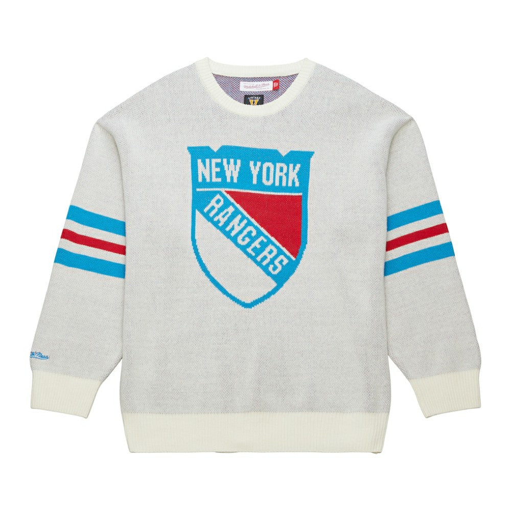New York Rangers Mitchell & Ness Centennial Retro Logo Sweater -  NHL
