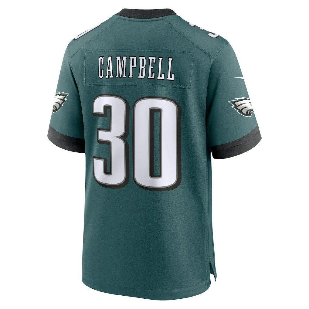 Philadelphia Eagles Jihaad Campbell  2025 NFL Draft First Round Pick Game Jersey | NFL Discount