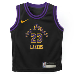 Black LeBron James Los Angeles Lakers Preschool 2025/26 City Edition Swingman Jersey | NBA