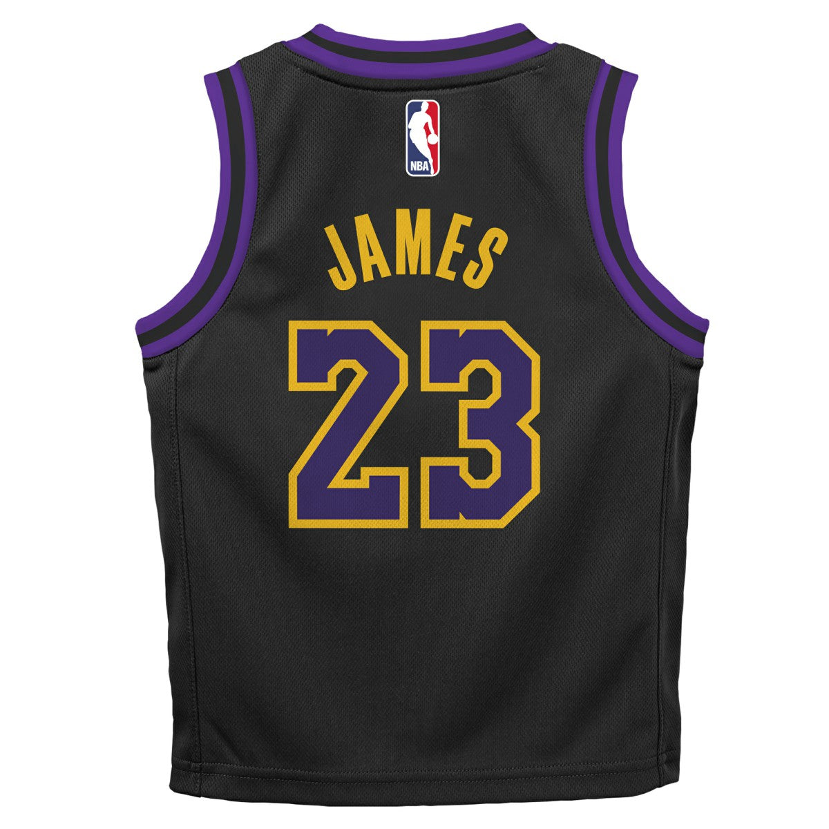 Black LeBron James Los Angeles Lakers Preschool 2025/26 City Edition Swingman Jersey | NBA