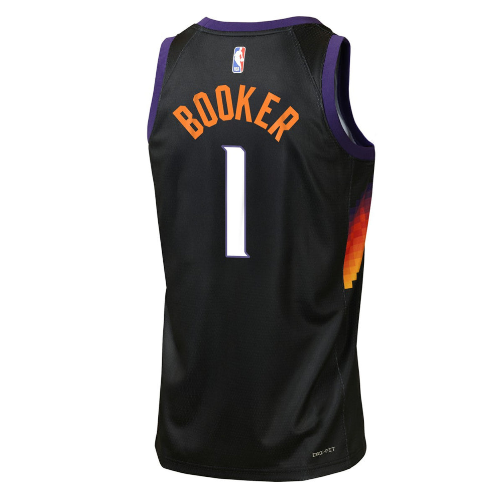 Black Devin Booker Phoenix Suns Youth 2025/26 City Edition Swingman Jersey | NBA