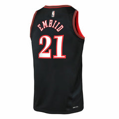 Black Joel Embiid Philadelphia 76ers Youth Swingman Jersey | NBA