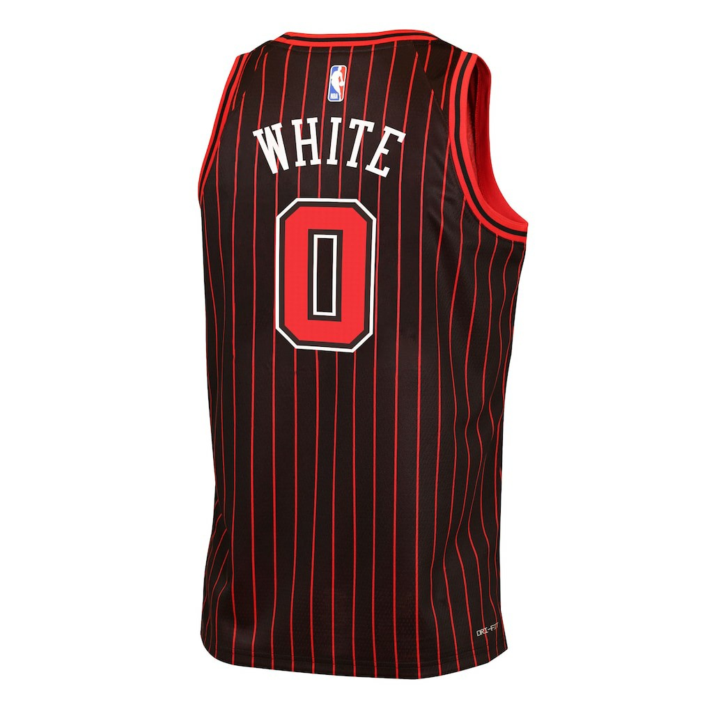 Black Coby White Chicago Bulls Jordan Brand Youth Swingman Jersey sale | NBA