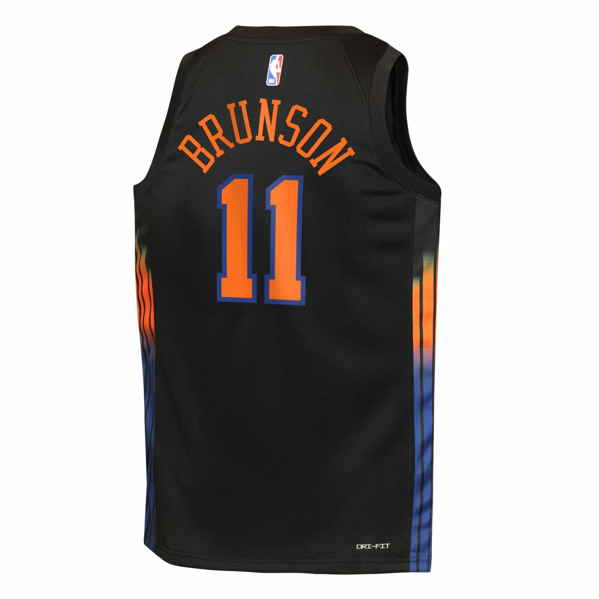 Black Jalen Brunson New York Knicks Jordan Brand Youth Swingman Jersey | NBA