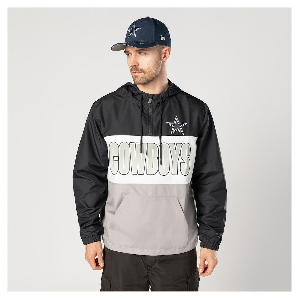 Dallas Cowboys Ripstop Quarter-Zip Hooded Windbreaker | NFL Sale