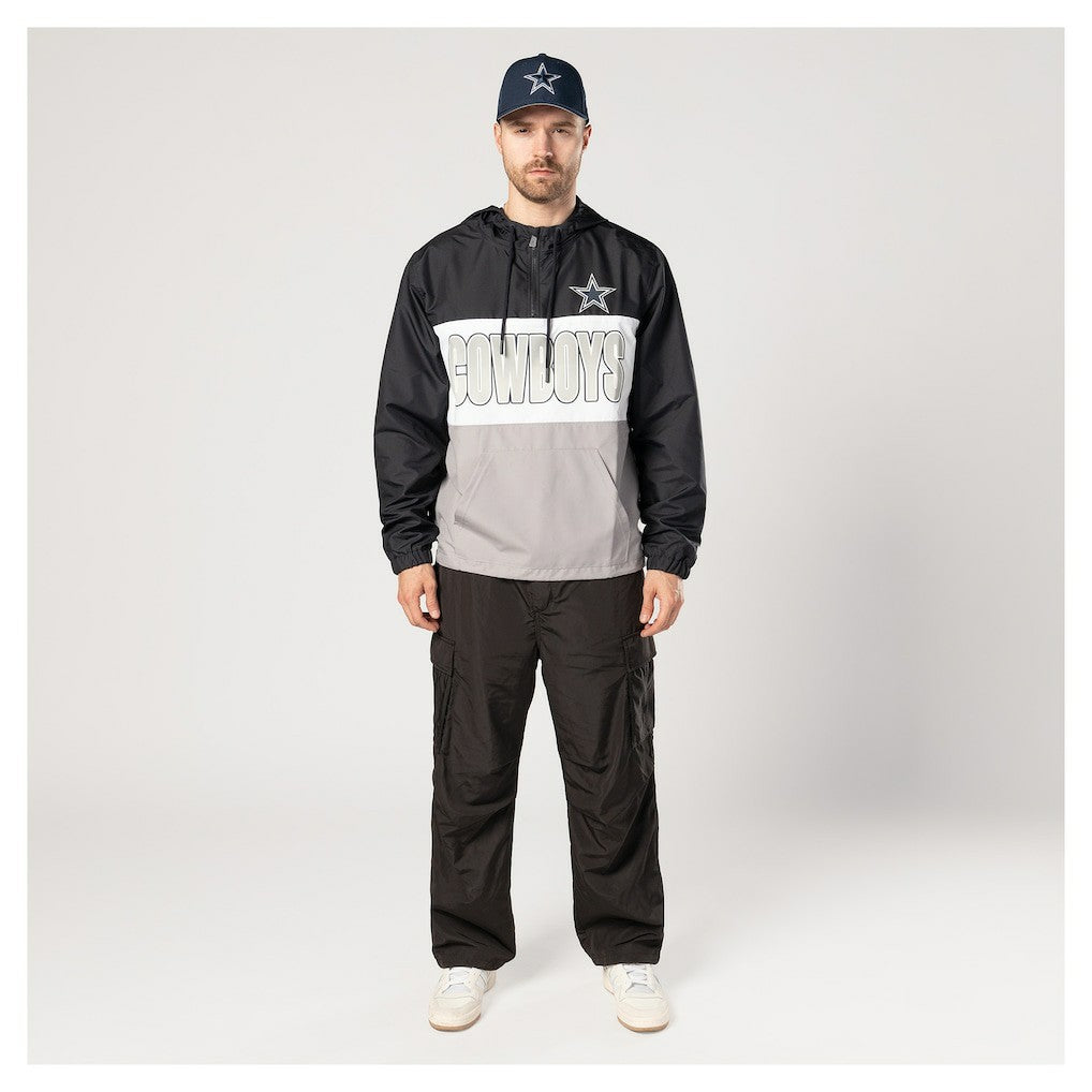 Dallas Cowboys Ripstop Quarter-Zip Hooded Windbreaker | NFL Sale