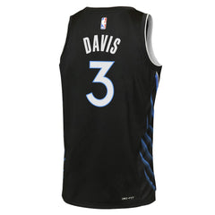 Black Anthony Davis Dallas Mavericks Youth 2025/26 City Edition Swingman Jersey sale | NBA